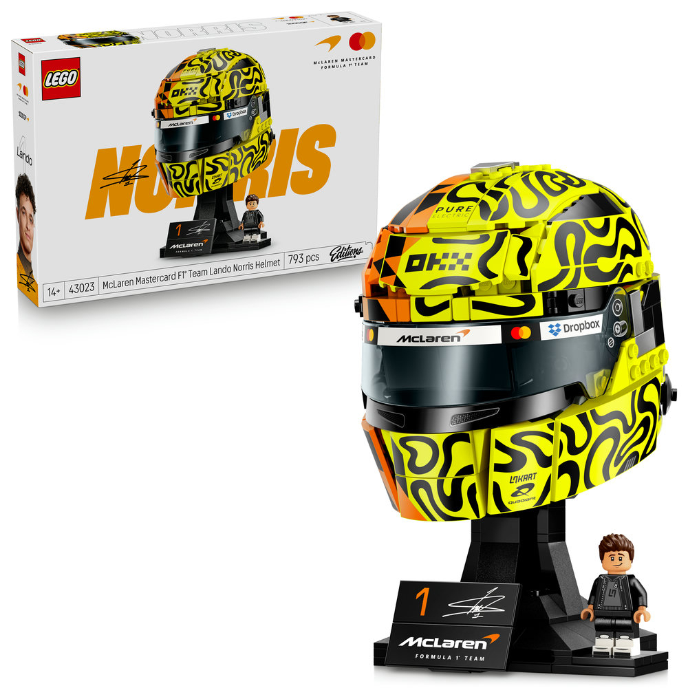 LEGO Editions Formula 1 – McLaren Mastercard F1® Team helm van Lando Norris 43023