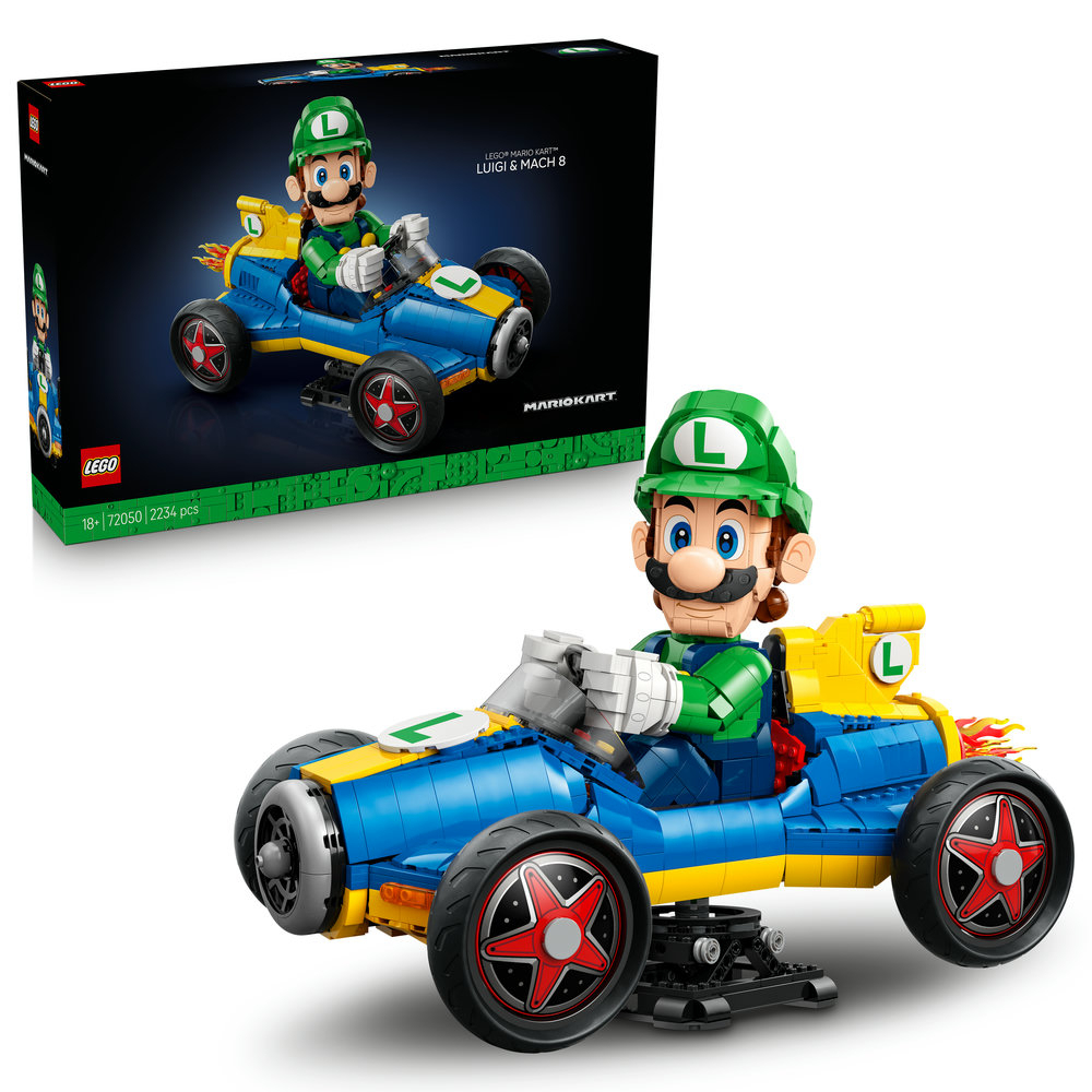 LEGO Super Mario – Mario Kart™: Luigi en Mach 8 72050