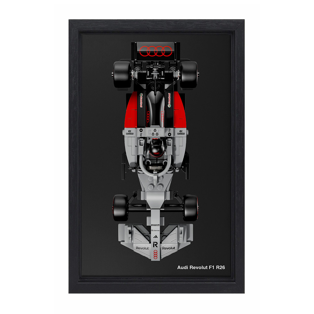 BrickFrame – 77259 – Audi Revolut F1® Team R26 racewagen – LEGO Speed Champions