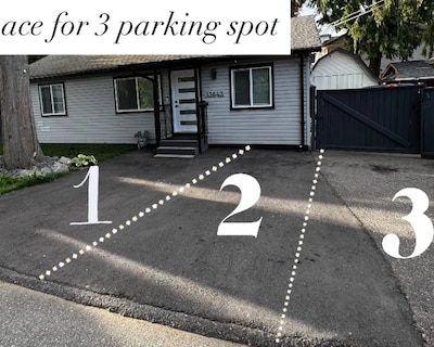 Charming 2-bedroom house with WiFi AC in fabulous Abbotsford