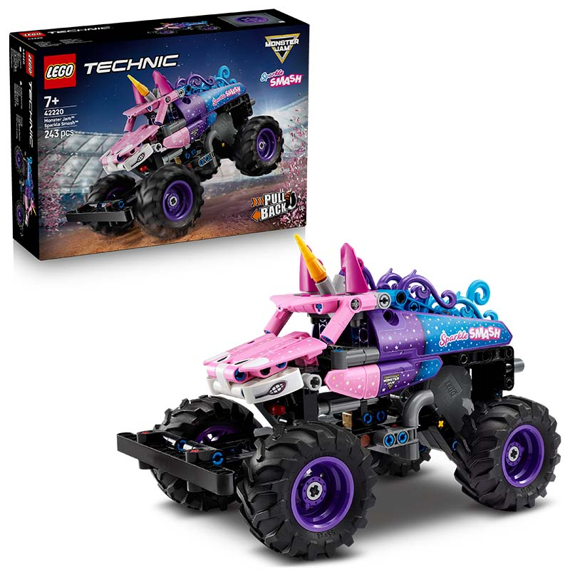 LEGO Technic – Monster Jam  Sparkle Smash Pull-Back 42220