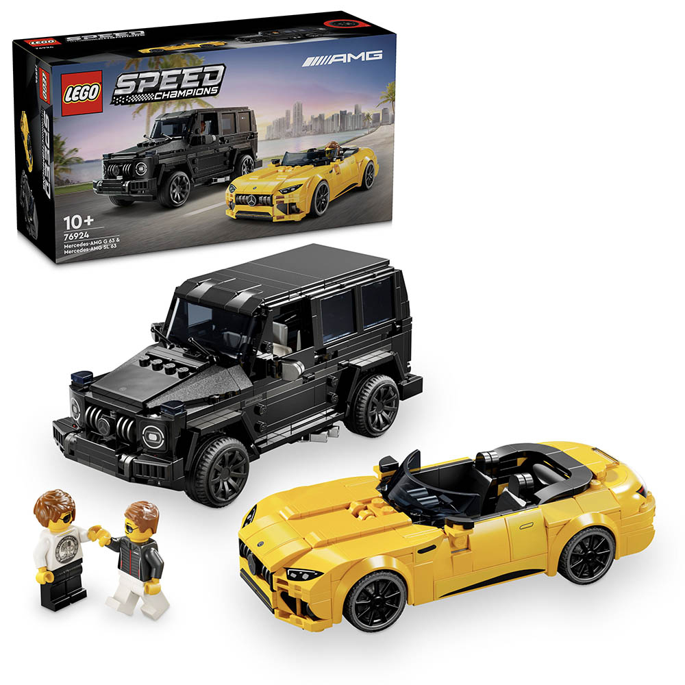 LEGO Speed Champions – Mercedes-AMG G 63 & Mercedes-AMG SL 63 76924
