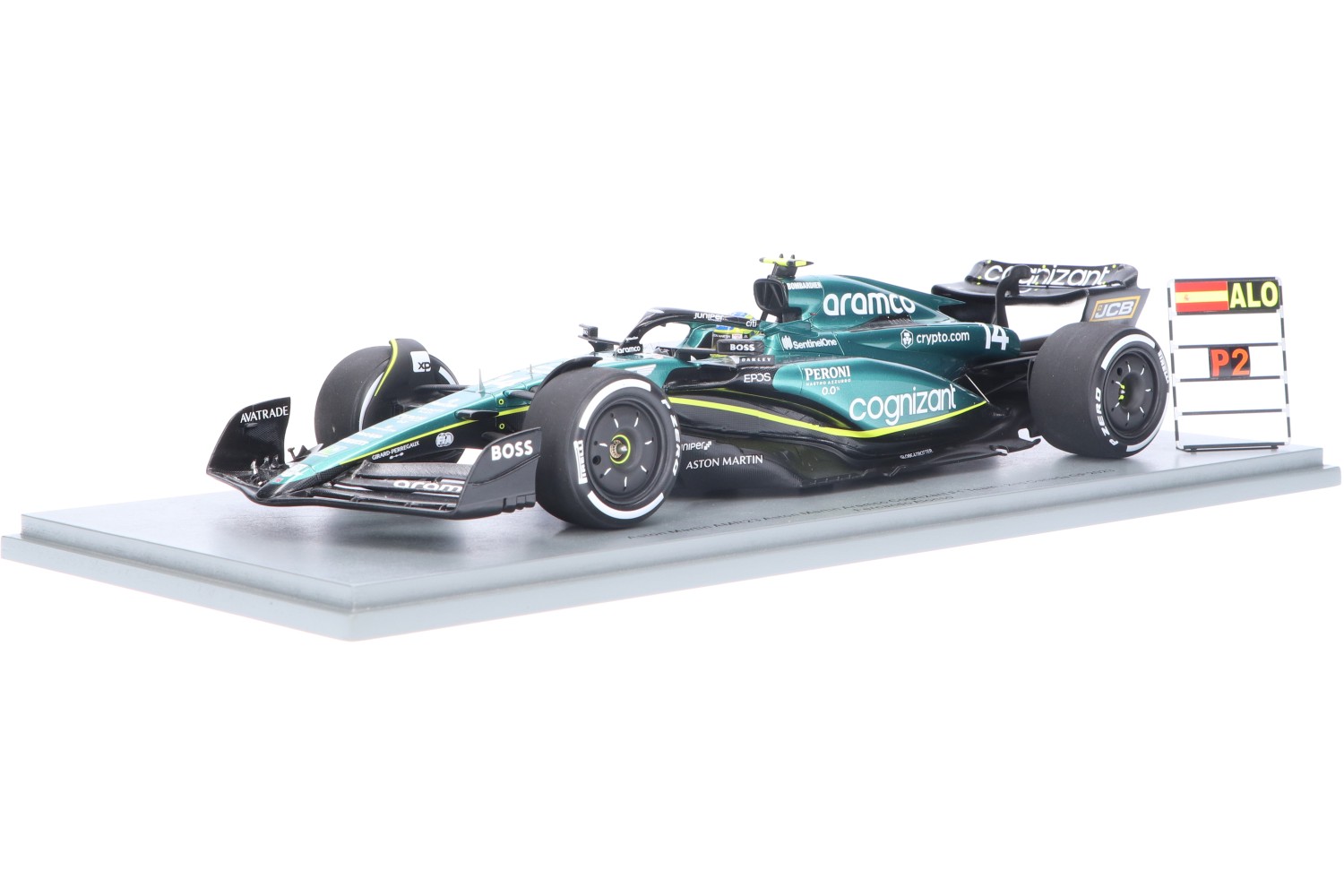 Aston Martin AMR23  – Modelauto schaal 1:18