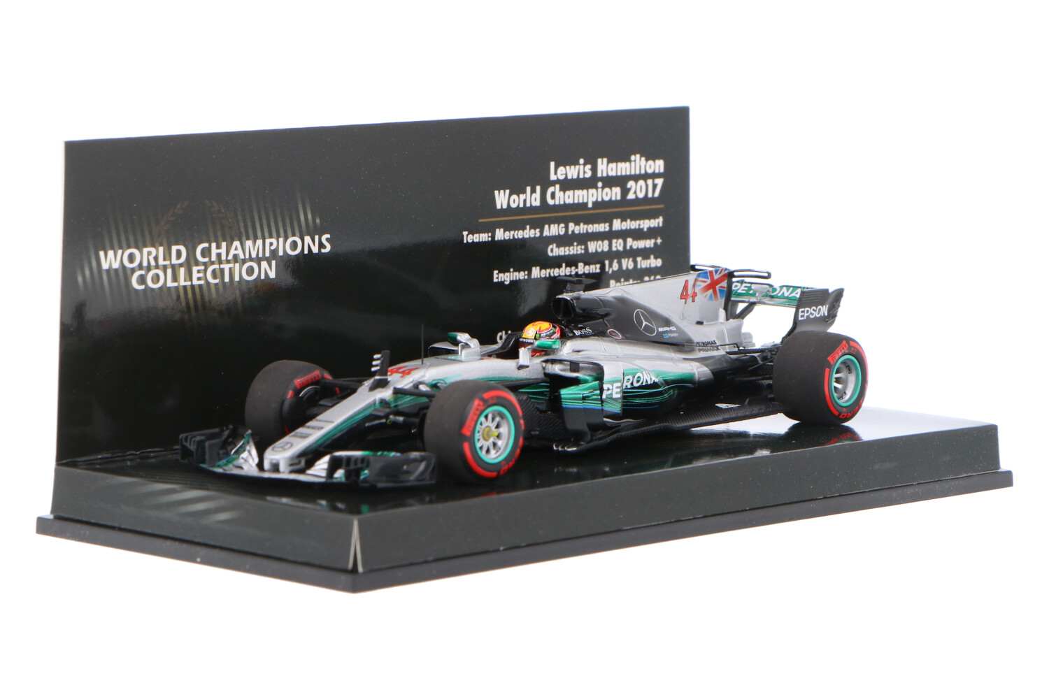 Mercedes-AMG F1 W08 EQ Power+ – Modelauto schaal 1:43