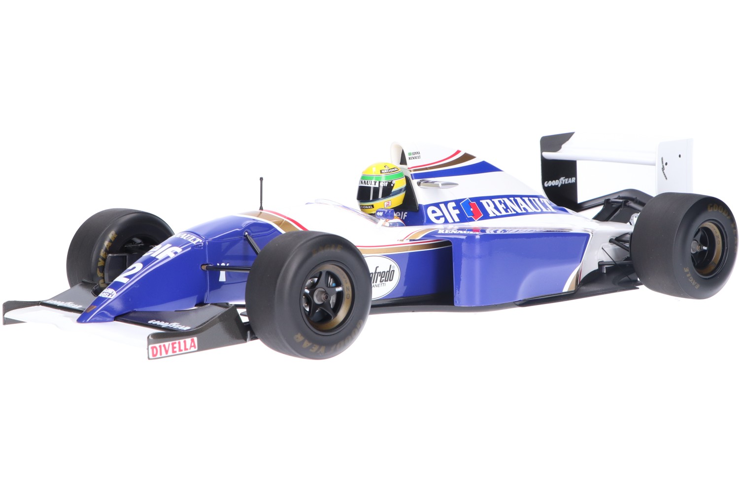 Williams F1 FW16 “”Dirty Version”” – Modelauto schaal 1:12