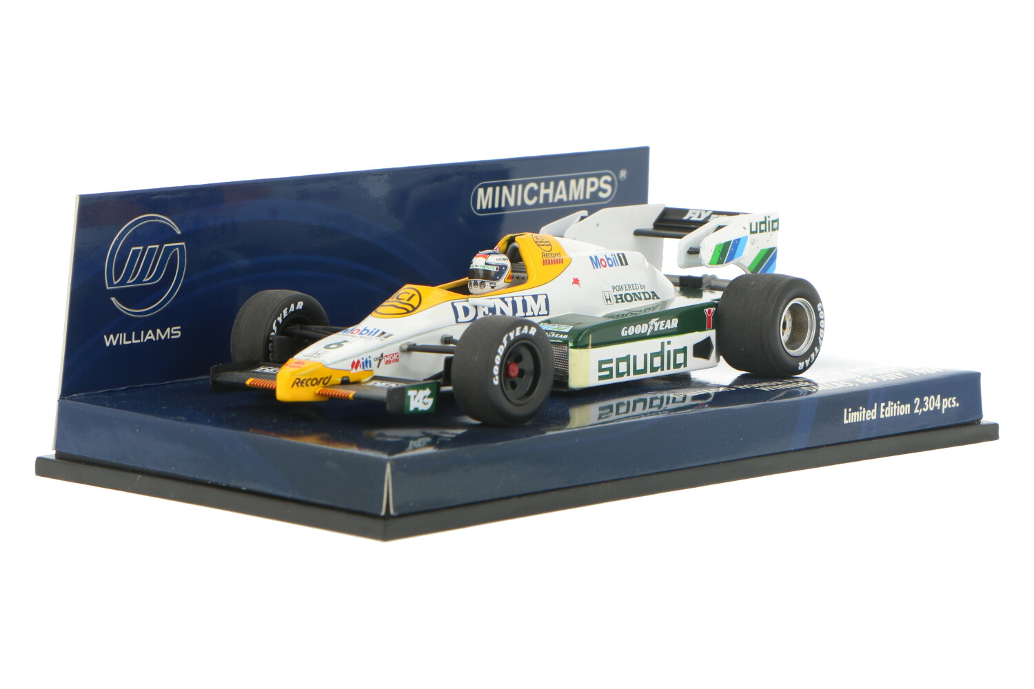Williams F1 FW11 – Modelauto schaal 1:43