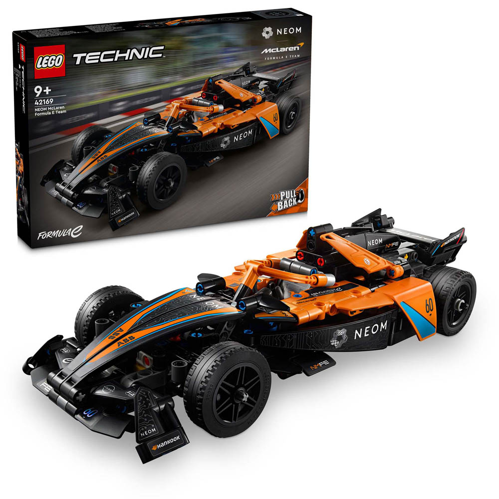LEGO Technic – NEOM McLaren Formula E Race Car 42169